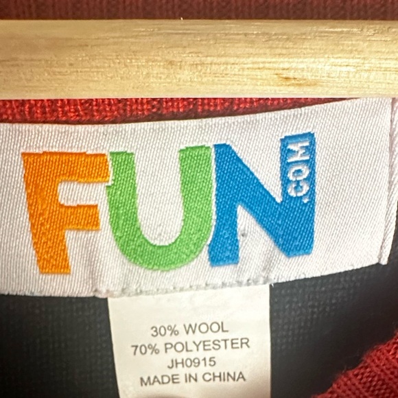 FUN.COM Men’s Large Pullover Crew Neck Adult Humor Christmas Ugly Sweater - Picture 2 of 8